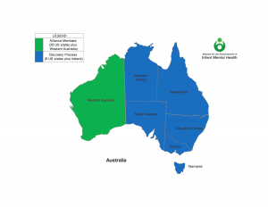 Australia Alliance map