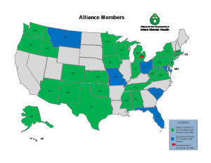 US Alliance members map